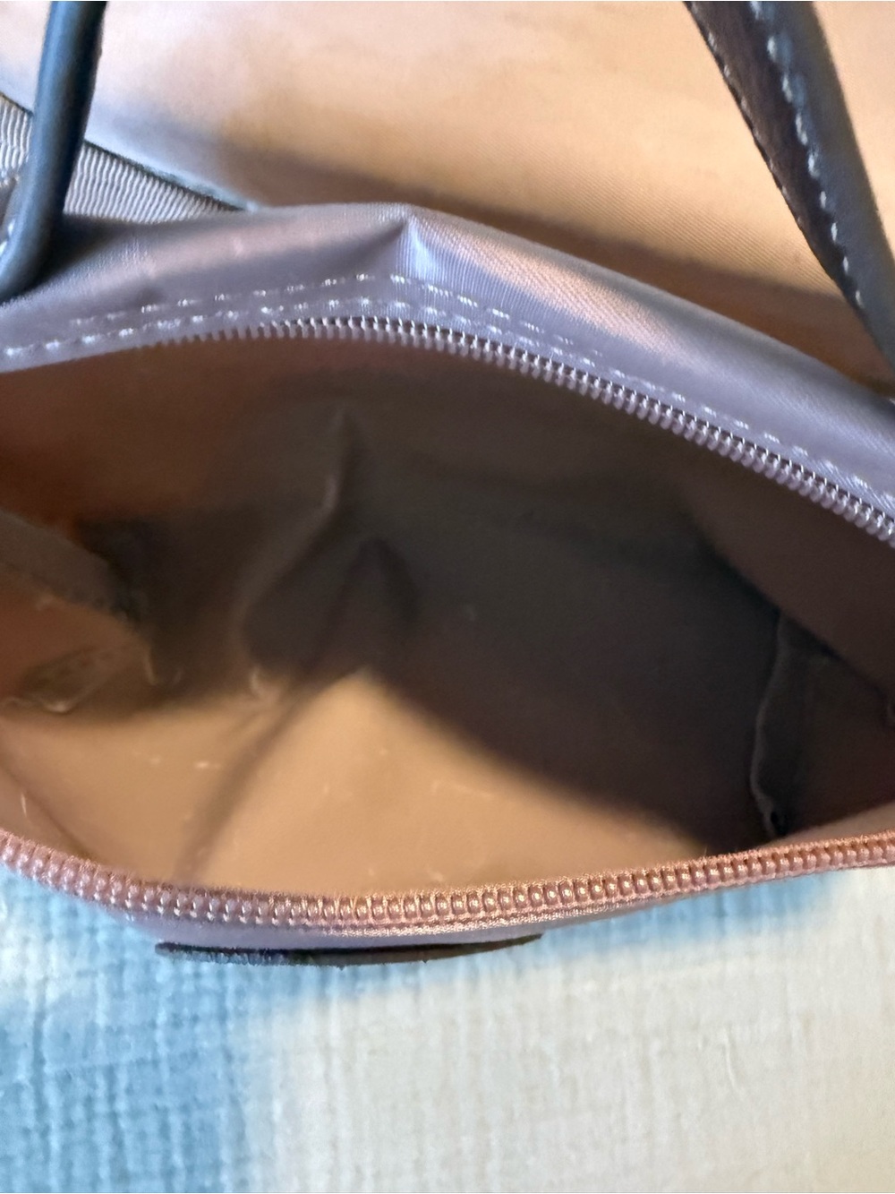 Longchamp blush pink Le Pliage Crossbody with pouch - Picture 8 of 12